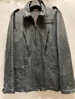 AKMシングルレザーライダースXLのサムネイル