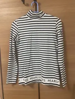 PEARLY GATES ストライプ トレーナー