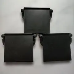 モニター用小物テーブル 3個セット　ダイソー　黒のサムネイル