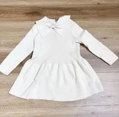 H&M 襟付き ニットワンピース