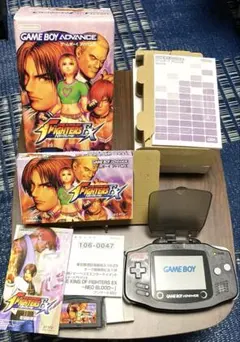 ★送料込★【極美品・希少】✰︎ GBA KOF EX 限定モデル✰︎画面傷なし・完品