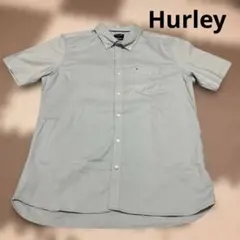 HurleyX ハーレー　水色 半袖シャツ　Lサイズのサムネイル