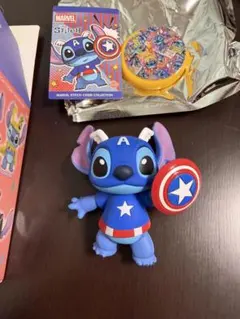 MARVEL スティッチ コスビ コレクション　キャプテンアメリカ