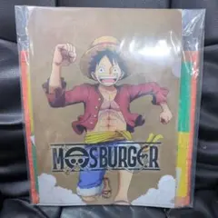 モスバーガーワンピースクリアファイルセット