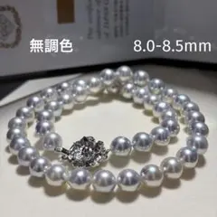 照り最強✨️】TASAKI あこや真珠 約8-7.5mm ベビーパールネックレス
