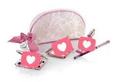 JILLSTUARTリボン付きポーチ ピンク