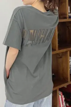 GYDA メッシュ 半袖Tシャツ グレーのサムネイル