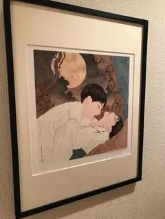 山本タカト「ー灰の帷のようにー」● ポスター作品 サイン  イラストレーター ● 山本タカト「ー灰の帷のようにー」○ ポスター作品 サイン