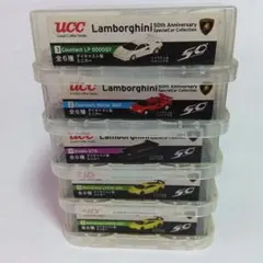 UCC Lamborghini 50th Anniversary ミニカー 6台