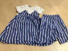 おそろい　moujonjon 半袖 ハーフパンツ セットのサムネイル