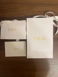 Dior ホワイト紙袋セット