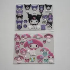 マイメロディ&クロミ シールセット