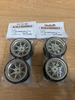 新品　スケールダイナミクス　ワタナベホイール　小径　ゴールド　4本セット　オフ9 新品 スケールダイナミクス ワタナベホイール 小径 ゴールド 4本