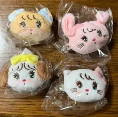 4☆ mikko ぬいぐるみまえがみクリップ 4種セット