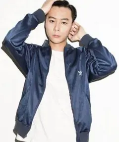 超希少⚡adidas 80sUSA製ATPヴィンテージトラックジャケット M紺白