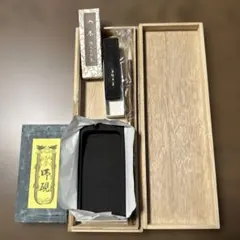書道用具 硯 木箱入り - メルカリ