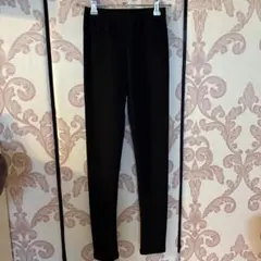 bee des bee ビーデスビー　裏起毛レギンス　150ブラック