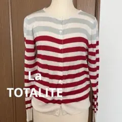 La TOTALITE シルク100% カーディガンのサムネイル