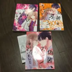 偽装カレシに愛されてしまいました １巻２巻３巻　美山るこ
