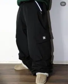 Harlautapparel 06' CARGO SNOWPANT -BLACK