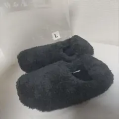 Lサイズ あったか スリッパ 裏起毛 スパッツ プレゼント もこもこ ふわふわ