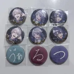 未開封】VΔLZ 一唱入魂 缶バッジセット 弦月藤士郎 長尾景 甲斐田晴