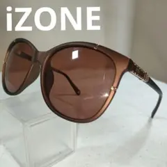 203　超美品　 IZONE サングラス　度無　P451-DR2 UV400CE