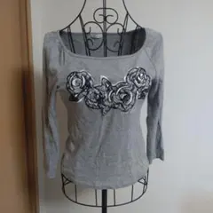 L'EST ROSE コケットコア✳平成ギャル✳七分丈カットソー