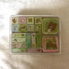 San-X リラックマ スタンプセット クローバー 平成