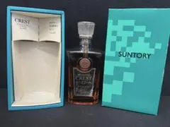 SUNTORY サントリー CREST クレスト 12年 700ml 2本セット サントリー クレスト 12年 旧ボトル 700ml/43% - 歌舞伎ウイスキー
