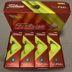 未開封　Fitleist　TRUFEEL ゴルフボール　12球