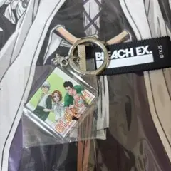 BLEACH レコード風キーホルダー　黒崎一心　石田竜弦