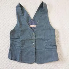 マオメイド maomade ベスト デニムのサムネイル