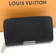 極美品 ルイヴィトン エピ ジッピーウォレット 長財布 ラウンドジップ ブラック