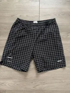 F.C.Real Bristol Grid Shorts Black Sのサムネイル