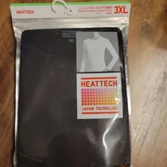 【新品】ヒートテック　クルーネックT 長袖　3XL 黒