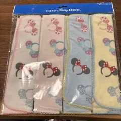 ディズニーリゾート ミニーマウス ミニタオル 4枚セット