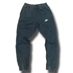 NIKE ウォッシュド加工 ナイロン ウーブン ジョガーパンツ M