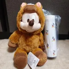 ディズニーストア　福袋　ラッキーバッグ　ミッキー　ぬいぐるみ　水筒　ボトル
