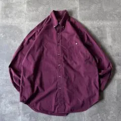 90s Eddie Bauer 黒タグ シャモアクロス L シャツ A216のサムネイル