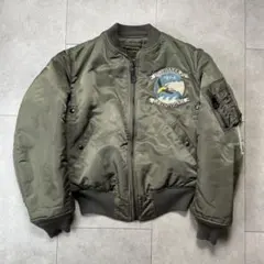 Avirex SHARK HUNTERS イーグル MA-1 jacket