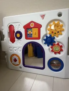 ベビーサークル/日本育児 ミュージカルキッズランドDXII カラフル 6枚パネル