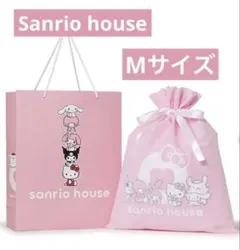 新品未使用Sanrio Houseギフト巾着&ショッパーセットMサイズ　サンリオのサムネイル