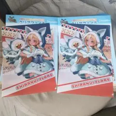 【値下げ】モンスターハンター×ホロライブ クリアファイル　不知火フレア　2枚