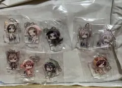 緋色の欠片 蒼黒の楔 描きおろしちびキャラアクリルスタンドキーチェーン9個セット