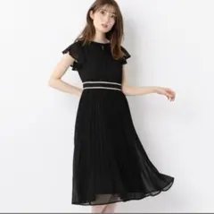 MISCH MASCH配色ラインプリーツワンピースのサムネイル