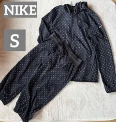 Nike DRI-FIT ジャージ上下セット S 黒総柄　00s