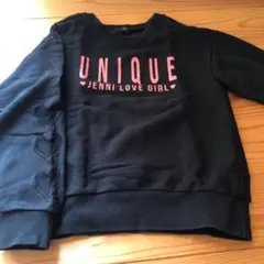 ジェニーラブ　トレーナー黒