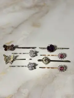 蝶よ花よスペシャル　ヘアピンセット 8本