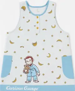 新品＊学研エプロン♪おさるのジョージ - メルカリ